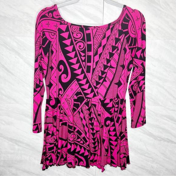Missing Polynesia Tunic Top 1/Small - Picture 3 of 5
